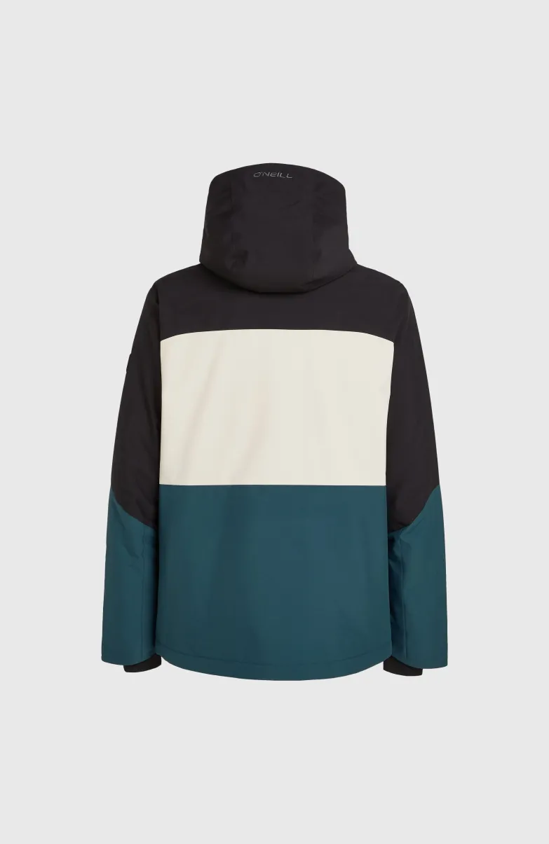 Carbonite Wintersportjas | Alma Steel Colour Block