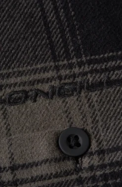 Check Flanellen Overhemd | Black Check Small