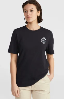 Chest Graphic T-shirt | Black Out