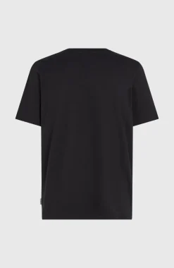 Chest Graphic T-shirt | Black Out