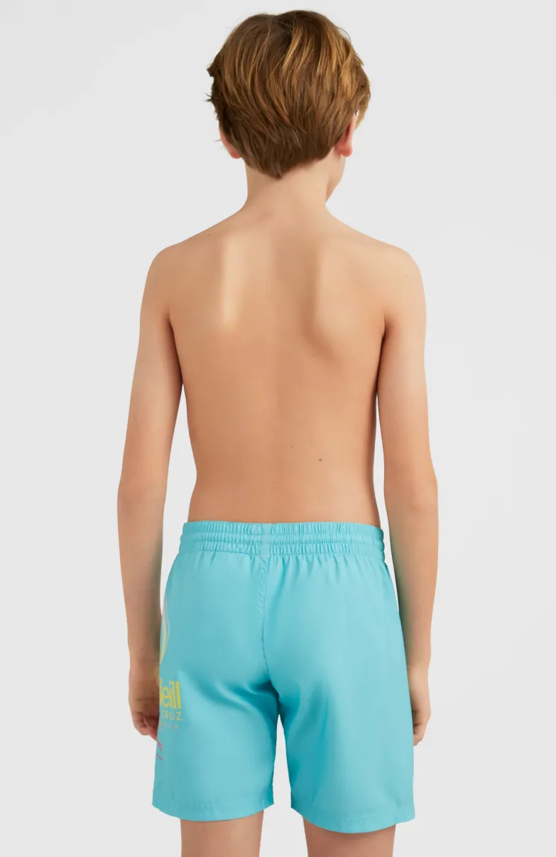 Circle Surfer 14" Zwemshort | Blue Circle Surfer Gradient