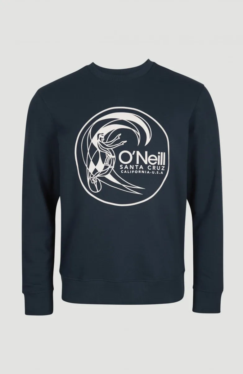 Circle Surfer Crew Sweatshirt | Ink Blue