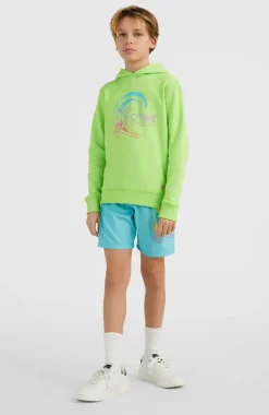 Circle Surfer Hoodie | Fluor Green