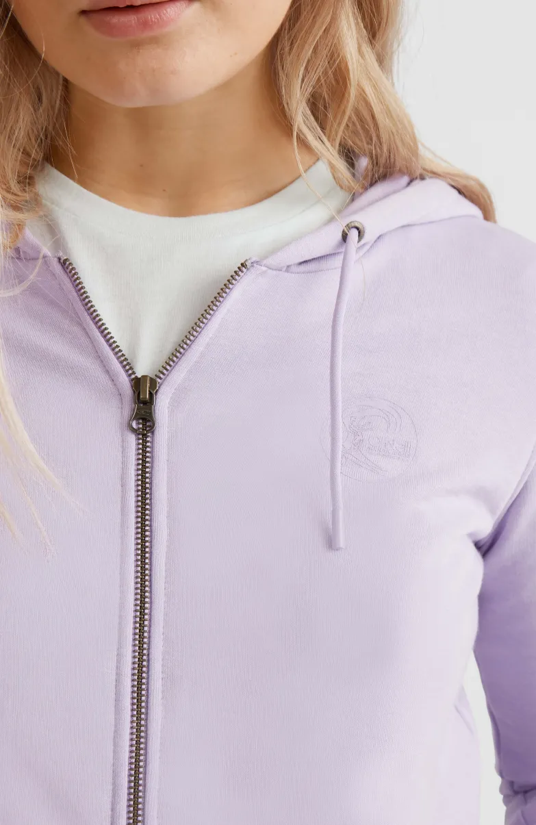 Circle Surfer Hoodie Jacket | Purple Rose