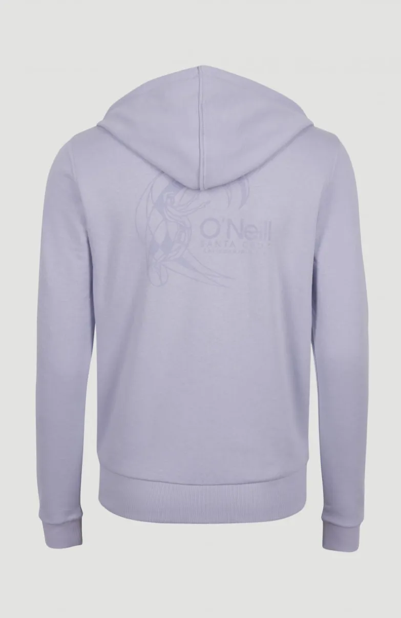 Circle Surfer Hoodie Jacket | Purple Rose
