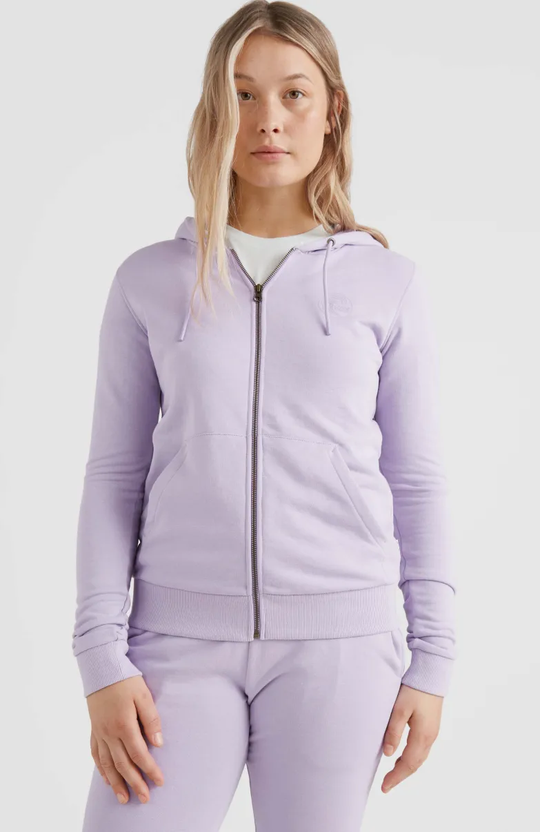 Circle Surfer Hoodie Jacket | Purple Rose