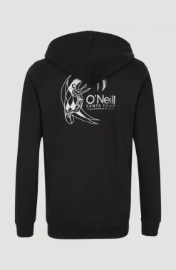 Circle Surfer Hoodie Jacket | Black Out