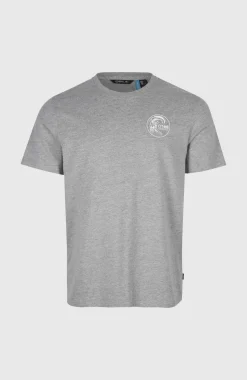 Circle Surfer T-Shirt | Silver Melee -A