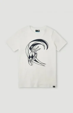 Circle Surfer T-Shirt | Snow White