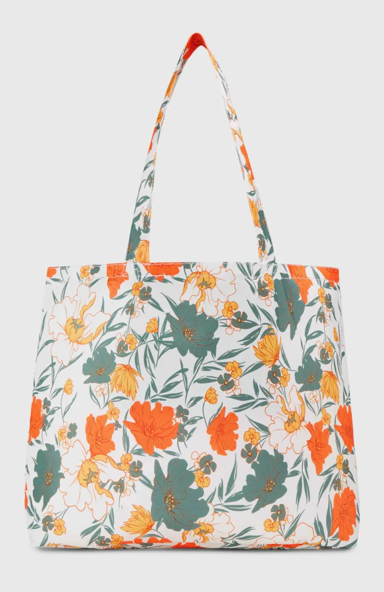 Coastal Print Totebag | White Bluemchen