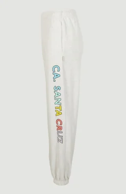 Connective High-Waist Joggingbroek | White Melange