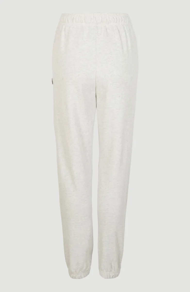 Connective High-Waist Joggingbroek | White Melange
