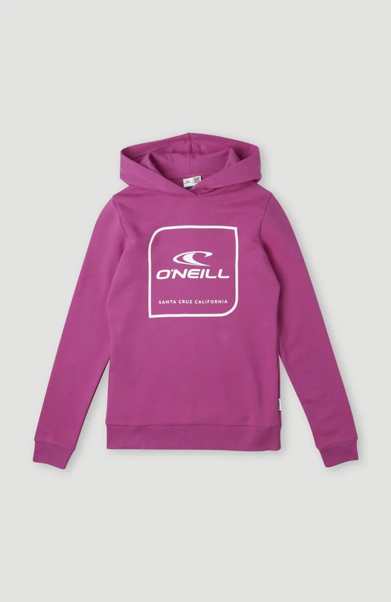 Cube Hoodie | Fuchsia Red