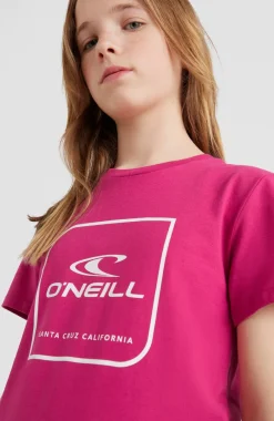 Cube T-Shirt | Fuchsia Red