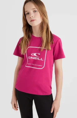Cube T-Shirt | Fuchsia Red