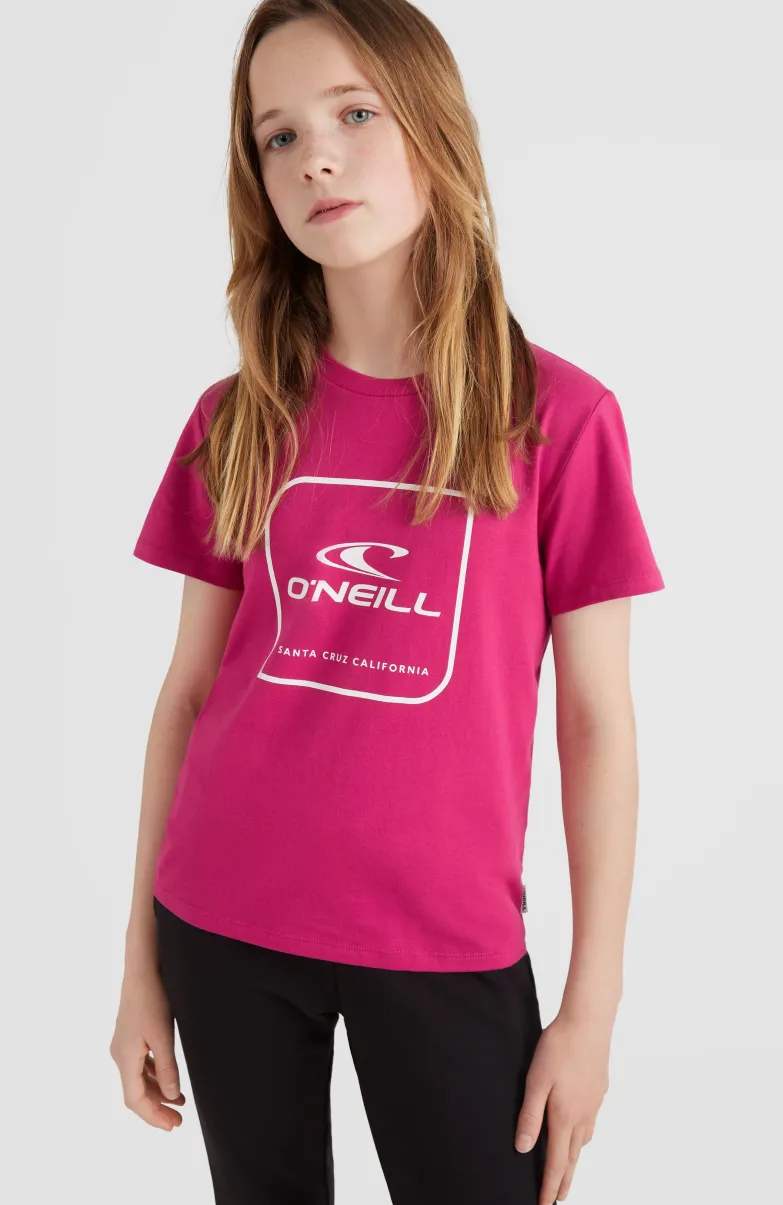 Cube T-Shirt | Fuchsia Red
