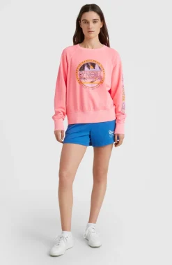 Cult Shift Crew Sweatshirt | Diva Pink