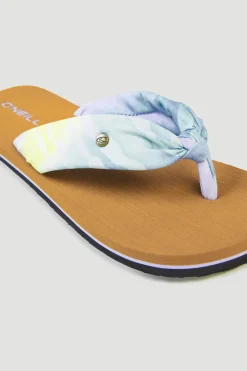 Ditsy Sun Bloom™ Sandalen | Blue Tie Dye