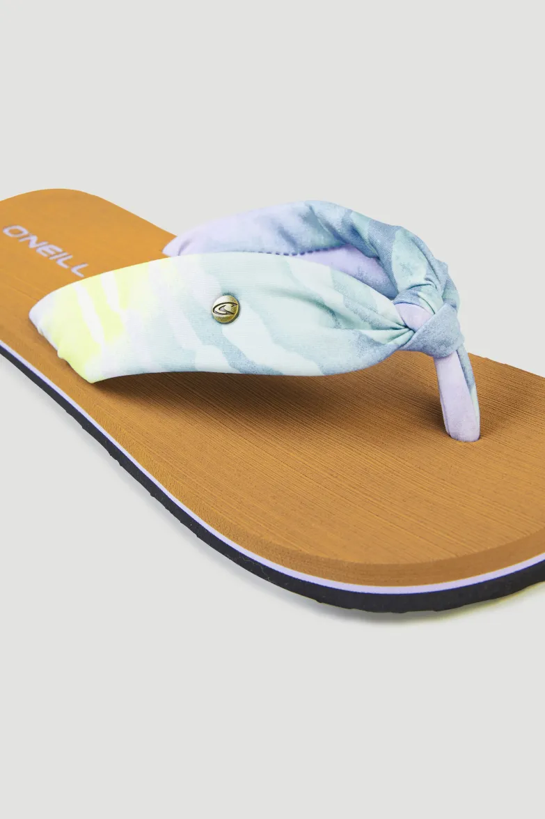 Ditsy Sun Bloom™ Sandalen | Blue Tie Dye