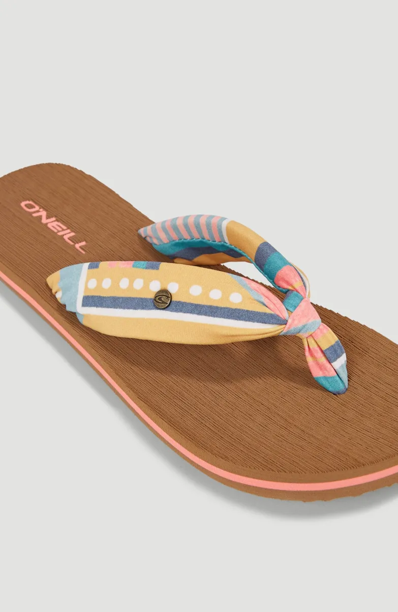 Ditsy Sun BLOOM™ Slippers | Yellow Art Geo