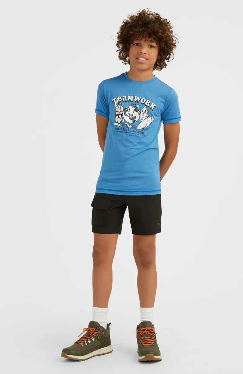 Easton Cargo Hybrid Short | Black Out