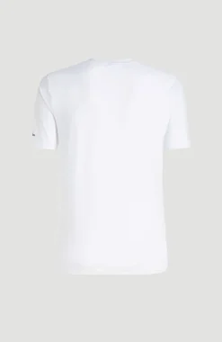 Essentials Cali Shirt Met Korte Mouwen | Snow White