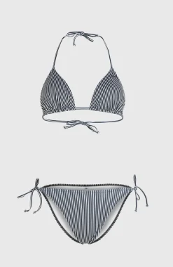 Essentials Capri - Bondey Bikiniset | Black Simple Stripe