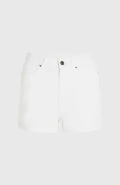 Essentials Stretchshort Met Vijf Zakken | Snow White