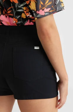 Essentials Stretchshort Met Vijf Zakken | Black Out