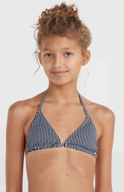 Essentials Triangle Bikiniset | Black Simple Stripe