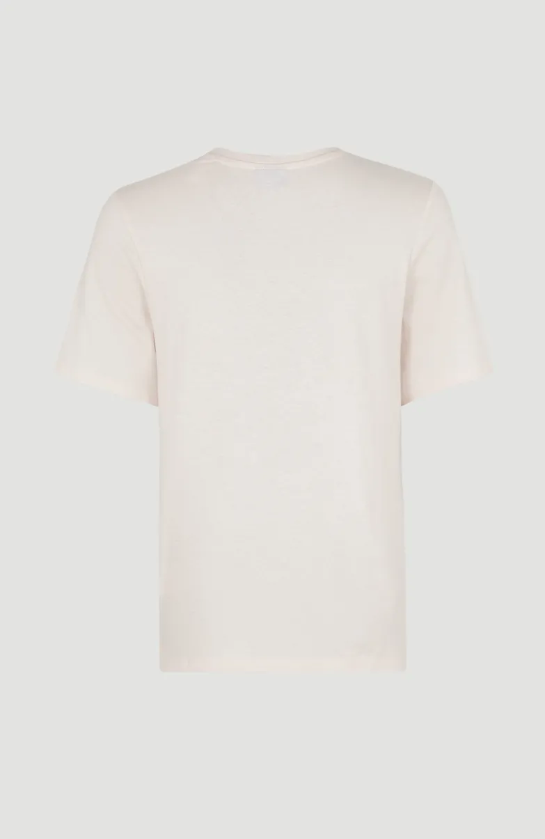 Essentials V-Neck T-Shirt | Peach Whip