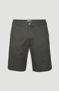 Friday Night Chino Shorts | Military Green -A