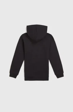 Front Print Hoodie | Black Out