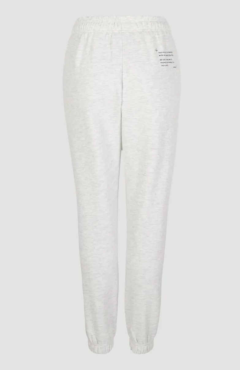 Future Surf High-Waist Joggingbroek | White Melange