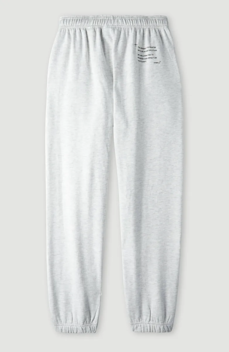 Future Surf High-Waist Joggingbroek | White Melange