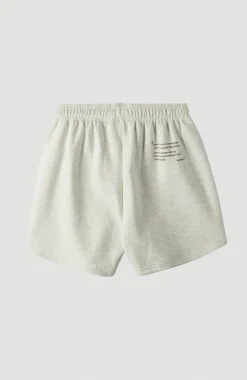 Future Surf High-Waist Joggingshort | White Melange