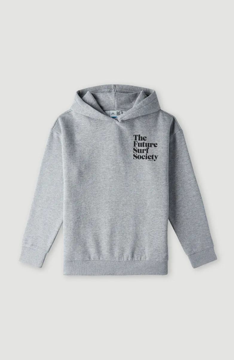 Future Surf Hoodie | Silver Melee