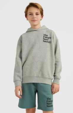 Future Surf Hoodie | Silver Melee