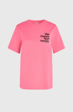 Future Surf Society Regular T-shirt | Perfectly Pink