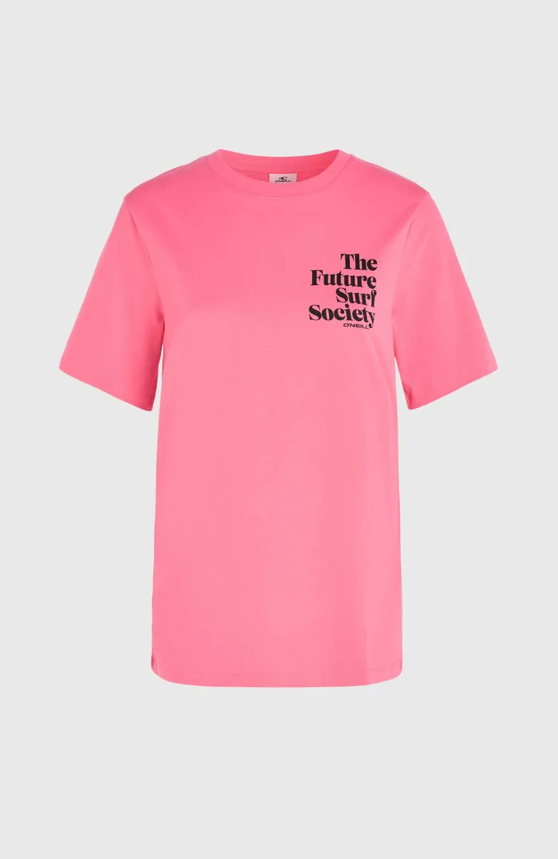 Future Surf Society Regular T-shirt | Perfectly Pink