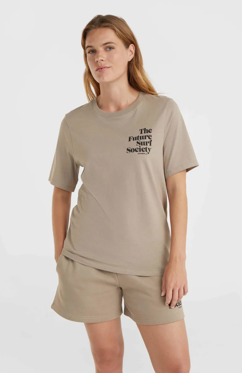 Future Surf Society Regular T-shirt | Pumpkin Smoke