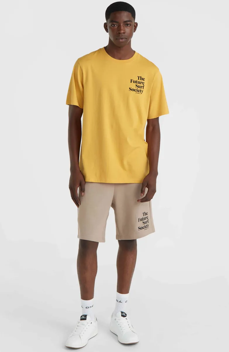 Future Surf Society T-shirt | Golden Haze
