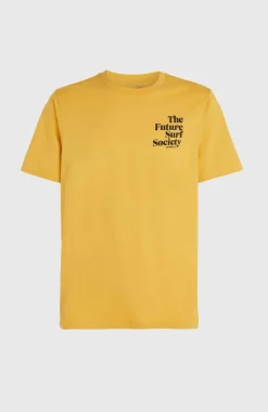 Future Surf Society T-shirt | Golden Haze