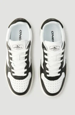 GALVESTON LOW Sneaker | Black/ White