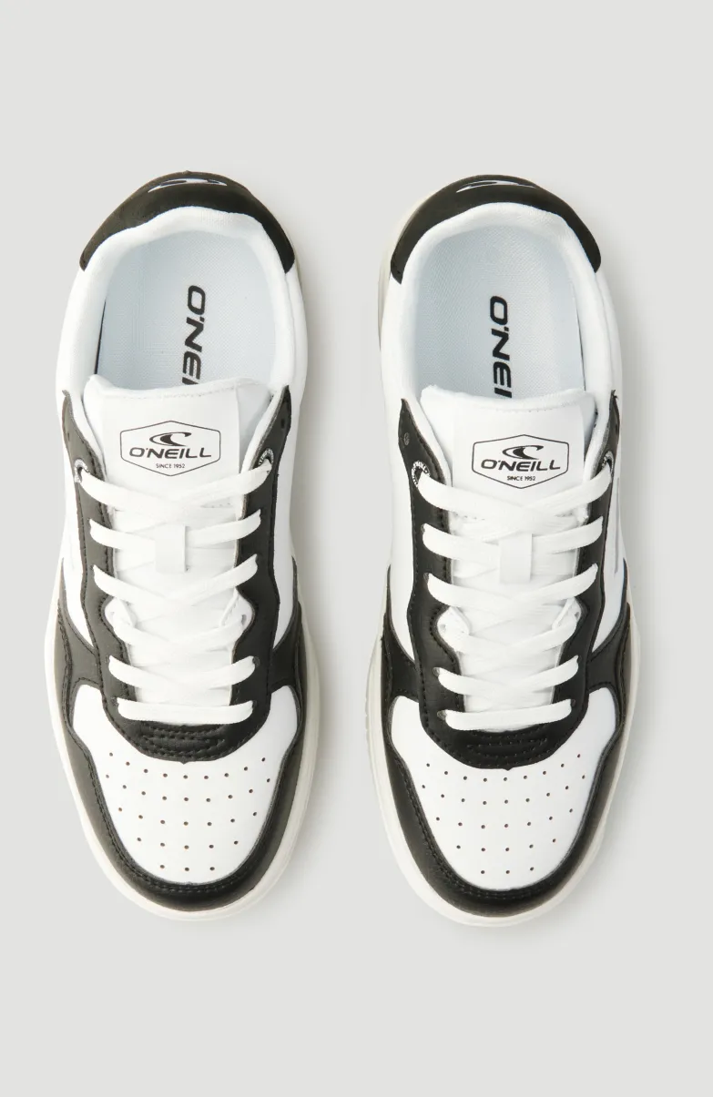 GALVESTON LOW Sneaker | Black/ White