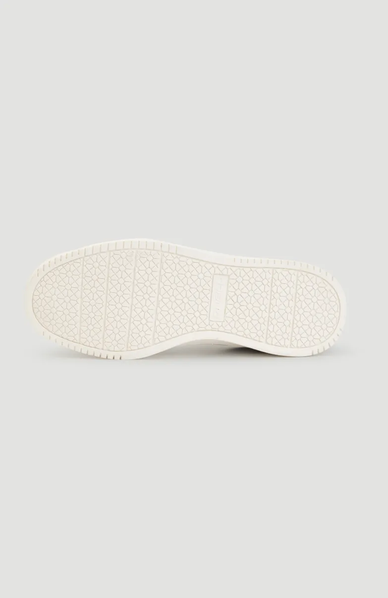 GALVESTON LOW Sneaker | Cool Grey/ White