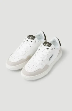 GALVESTON LOW Sneakers | BRIGHT WHITE/ OLIVE