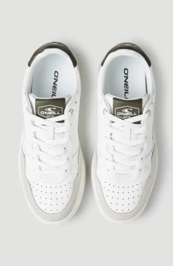 GALVESTON LOW Sneakers | BRIGHT WHITE/ OLIVE