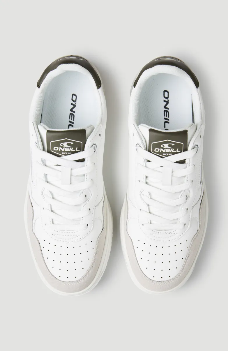 GALVESTON LOW Sneakers | BRIGHT WHITE/ OLIVE