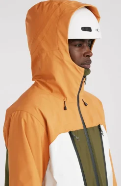 GORE-TEX Psycho Tech Wintersportjas | Rich Caramel Colour Block